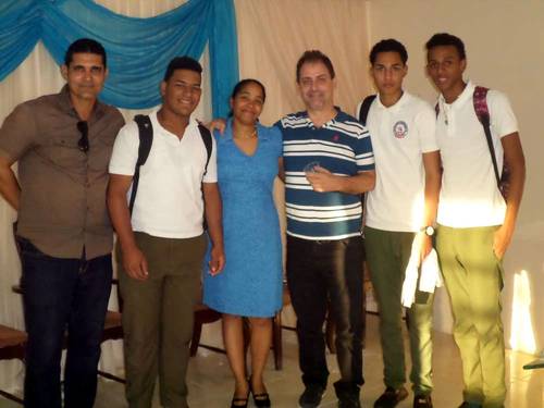 Conversatorio en Colegio Maranatha, El Bonito, San Isidro