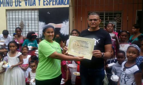 reconocimiento a Felix Fabian