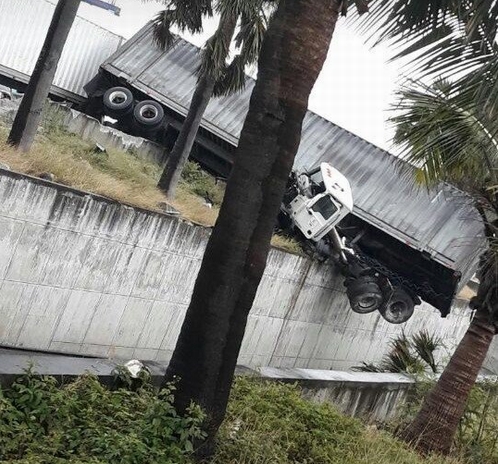 accidente de patana en Las Americas