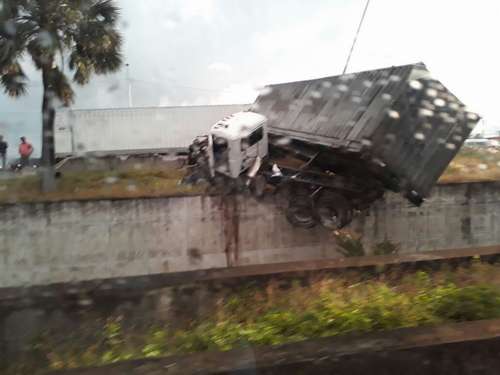 accidente de patana en Las Americas