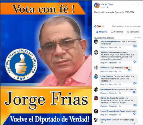 Jorge Frias diputacion 2020 / 2024
