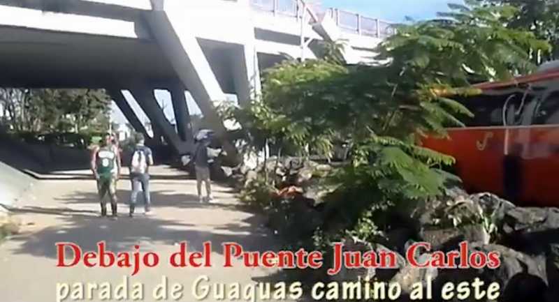 puente Juan Carlos, piedras, horribles - YouTube