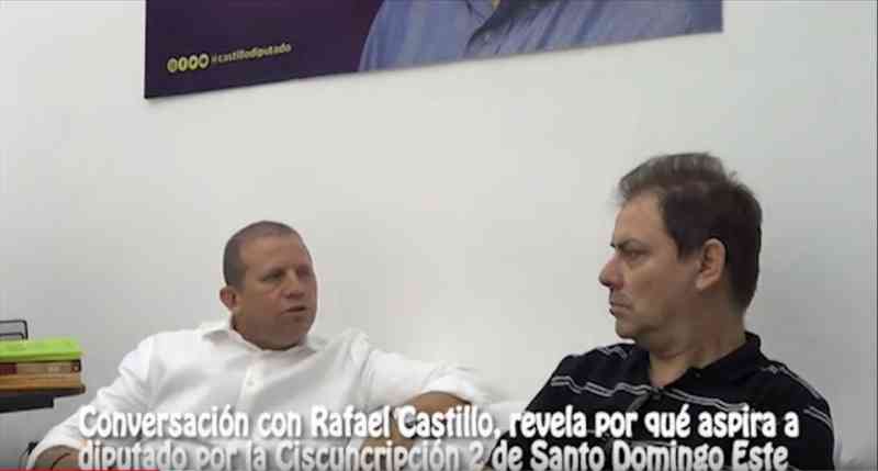 Rafael Castillo revela sus planes como diputado