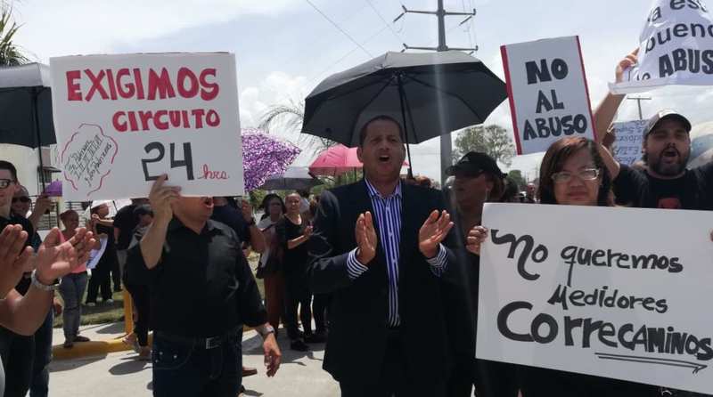 protesta en san isidro