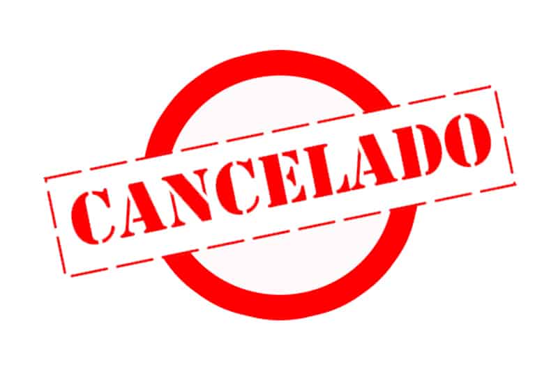 cancelado