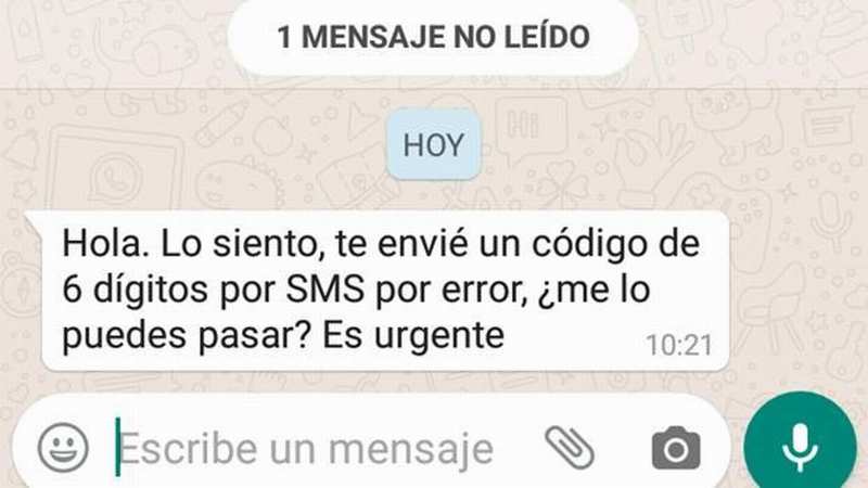 estafa whatsapp