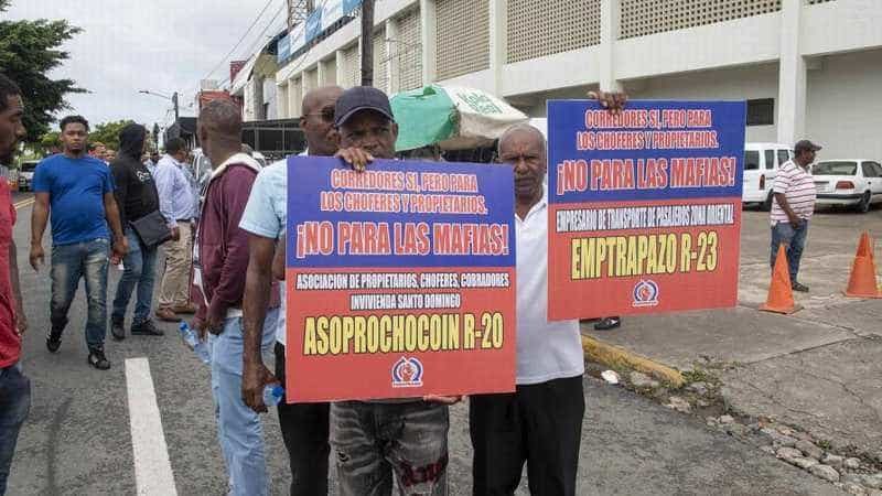 protesta en la charles