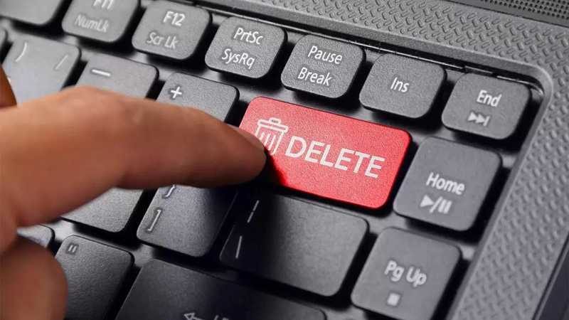 delete